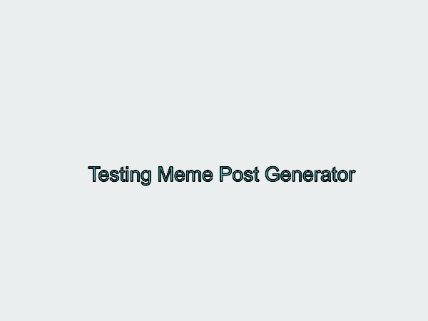 Testing